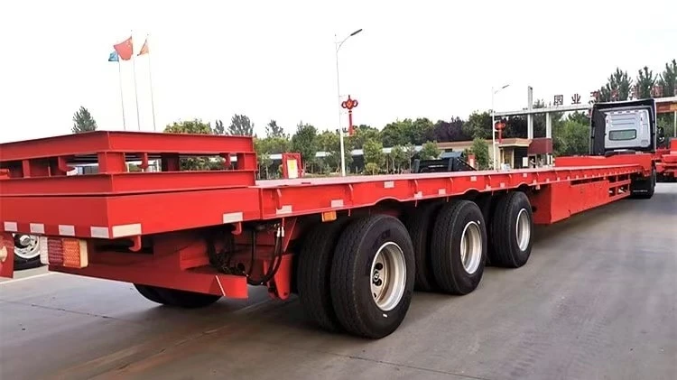 Extendable Trailer for Wind Blades Transportation manufacture Extendable Trailer for Wind Blades Transportation manufacture
