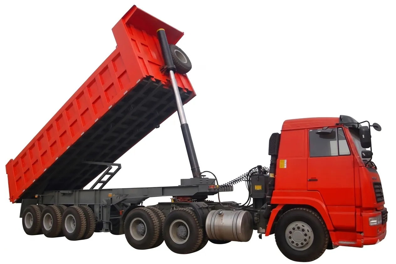 Stražnja prikolica za istovar